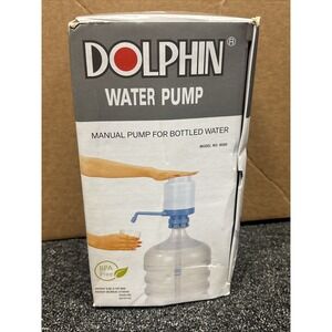 Dolphin BPA-Free Manual Drinking Water Pump - Fits Most 5-6 Gallon Water Coolers